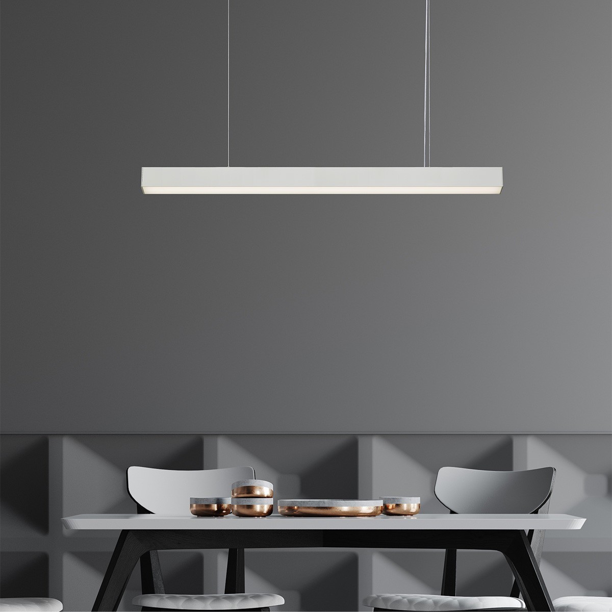 Light Prestige Luci lampa wisząca L biała Smart LP-1401/1P L WH Smart