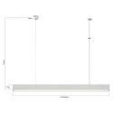 Light Prestige Luci lampa wisząca L biała Smart LP-1401/1P L WH Smart