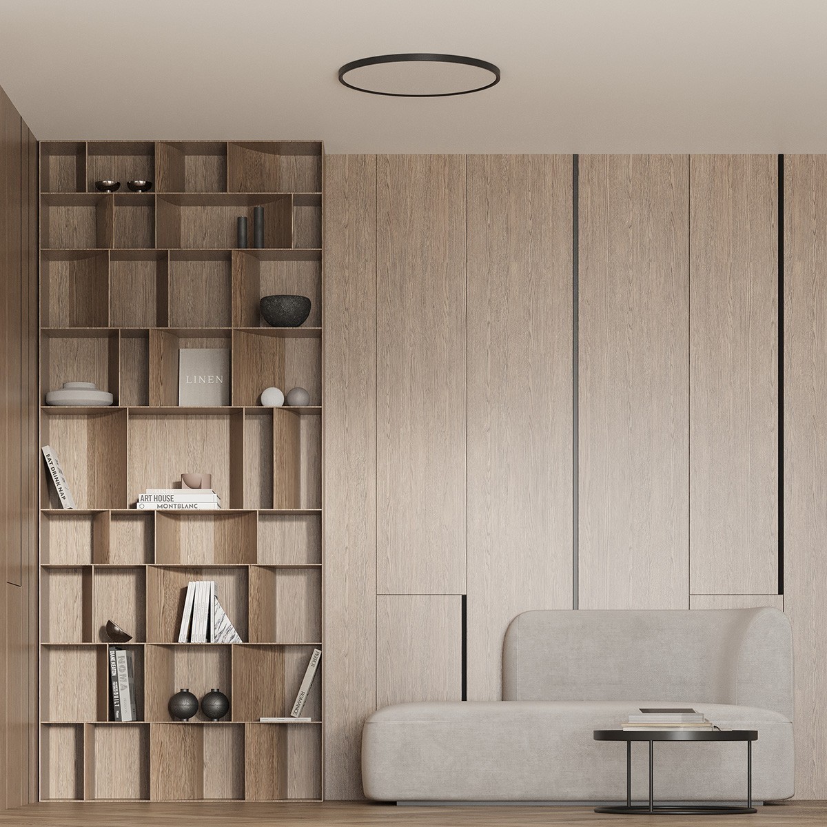 Light Prestige California plafon 40cm czarny LP-2505/1C-40 BK