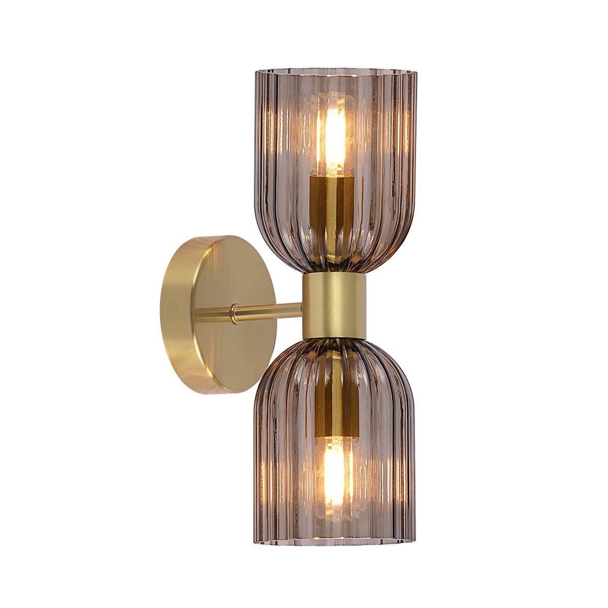 Light Prestige Podwójny kinkiet Piega 2xE14 LP-939/2W smoked LP-939/2W smoked