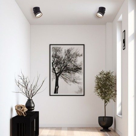 Light Prestige Kendal Oprawa natynkowa 1 x GX53 czarna LP-6331/1SM R1 BK movable LP-6331/1SM R1 BK movable