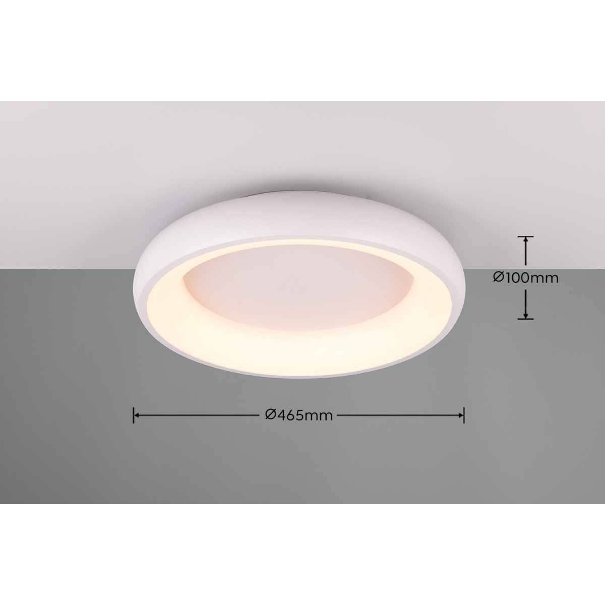 Nowoczesne oświetlenie sufitowe Trio CARDONA 649614531