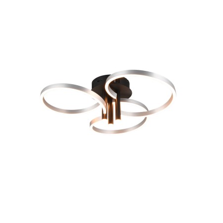 Nowoczesne oświetlenie sufitowe Trio CARUSO 648110605