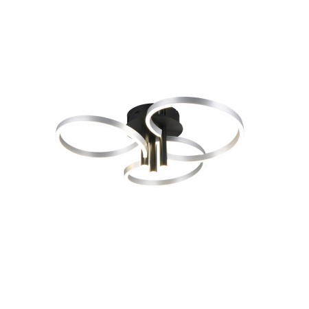 Nowoczesne oświetlenie sufitowe Trio CARUSO 648110605