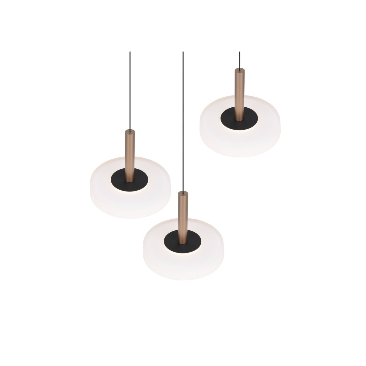 Nowoczesna lampa wisząca Trio CELESTE 354930365