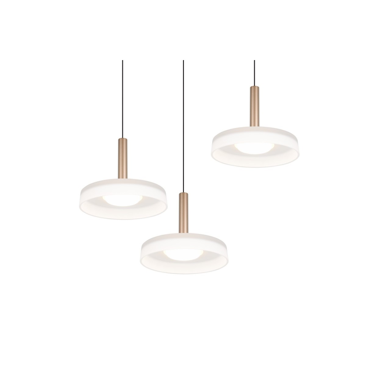 Nowoczesna lampa wisząca Trio CELESTE 354930365
