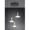 Nowoczesna lampa wisząca Trio CELESTE 354930332