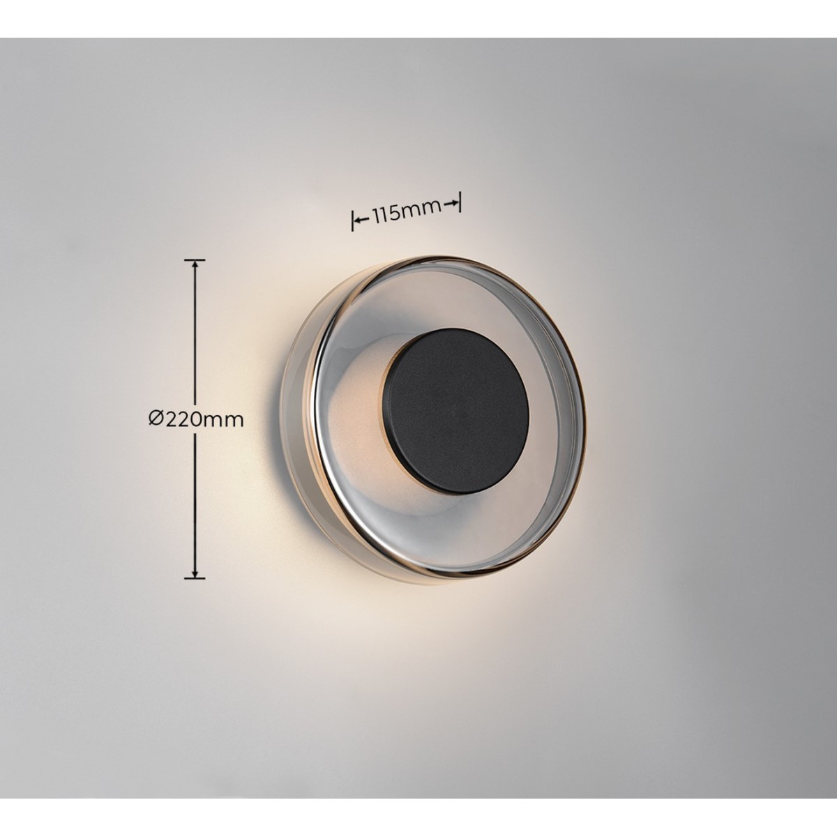 Nowoczesny kinkiet Trio CELESTE 254910132