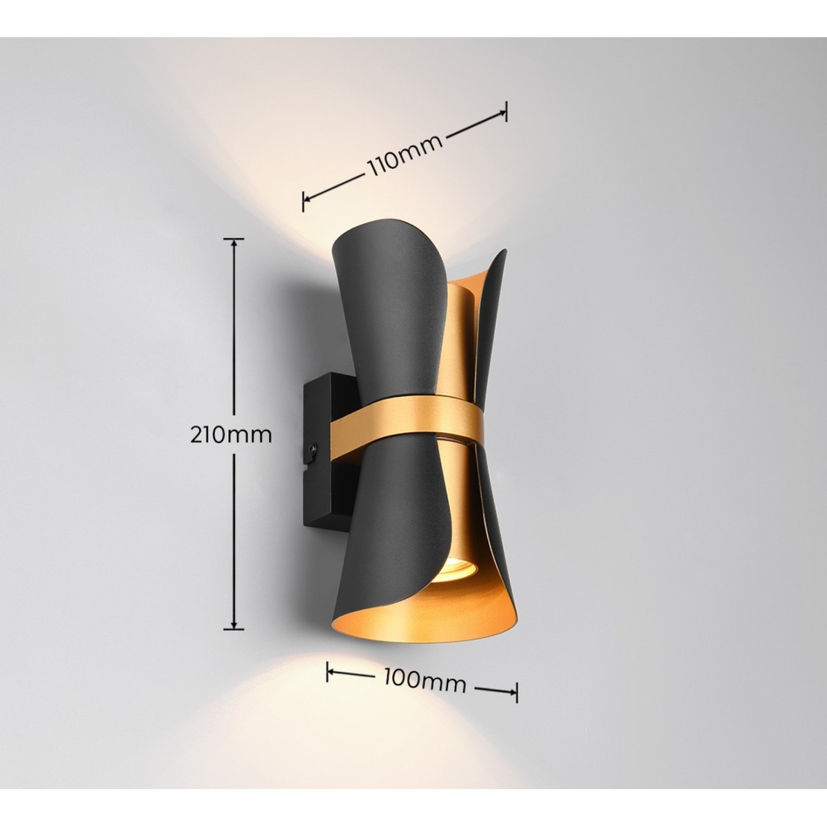 Nowoczesny kinkiet Trio COAT 218600280