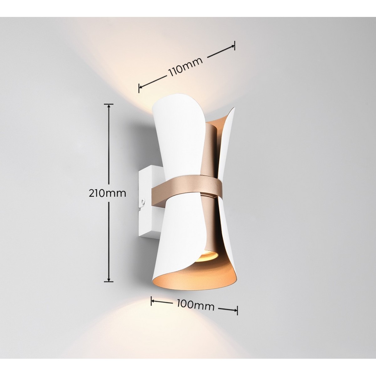 Nowoczesny kinkiet Trio COAT 218600231