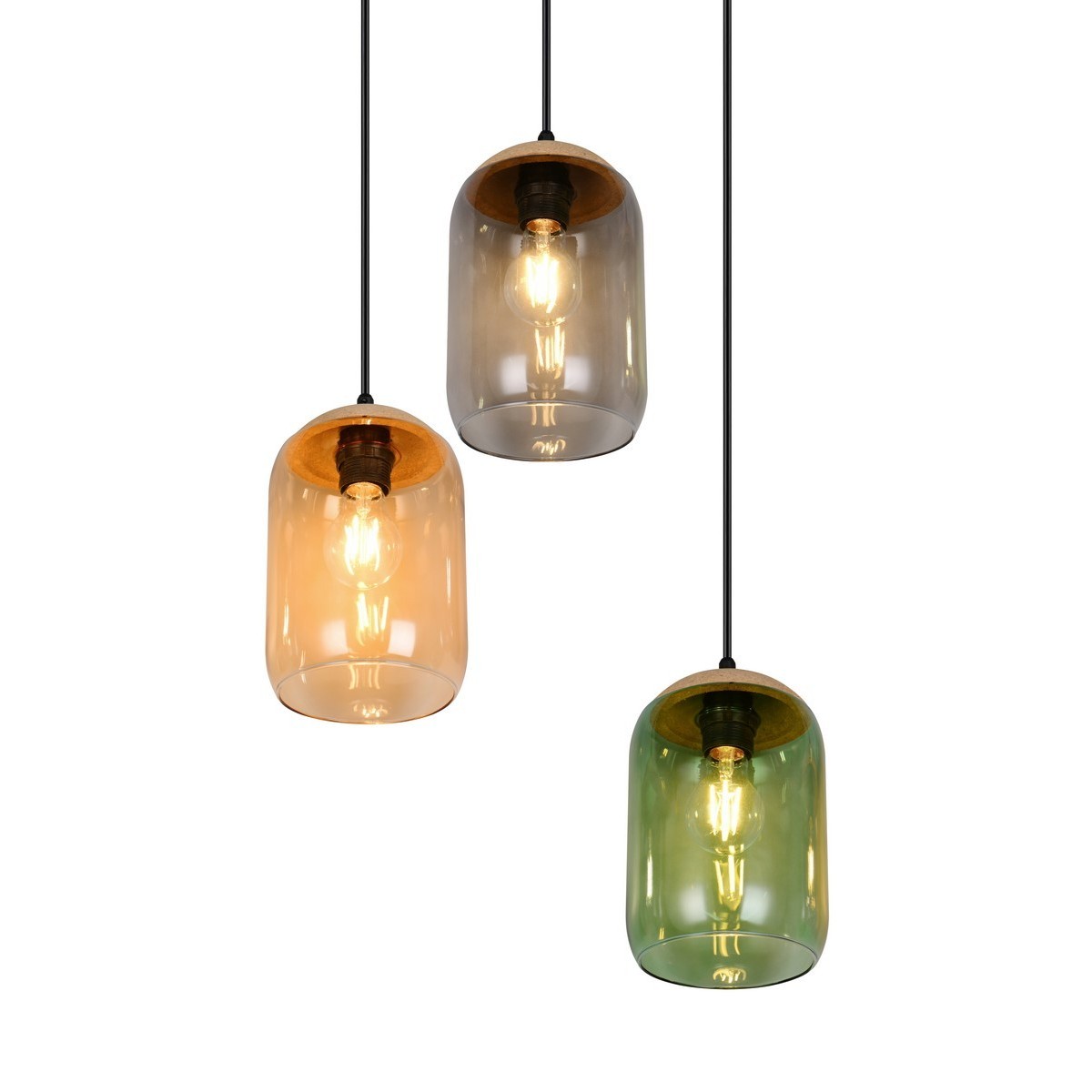Nowoczesna lampa wisząca Trio CORK 364630317