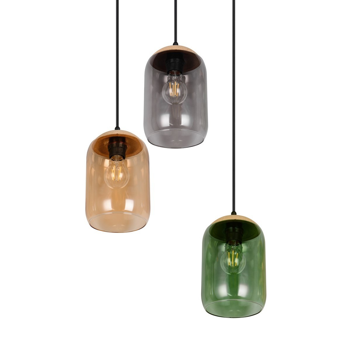 Nowoczesna lampa wisząca Trio CORK 364630317
