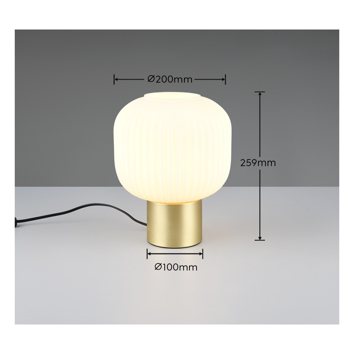 Lampa biurkowa - nocna Trio DIVA 519800108