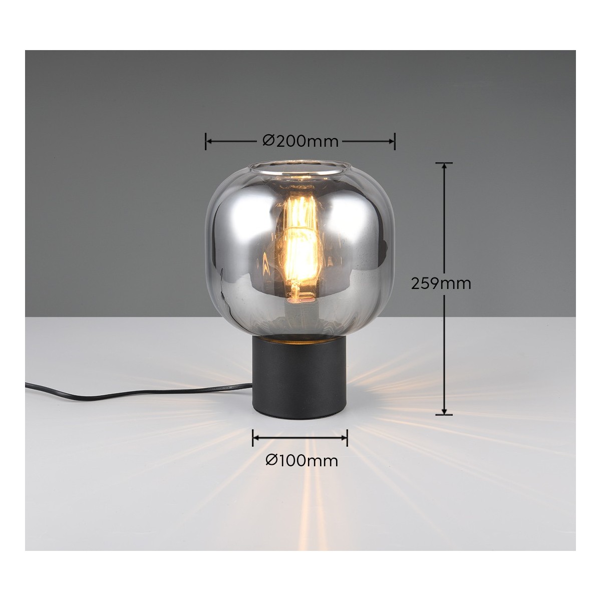 Lampa biurkowa - nocna Trio DIVA 519800132