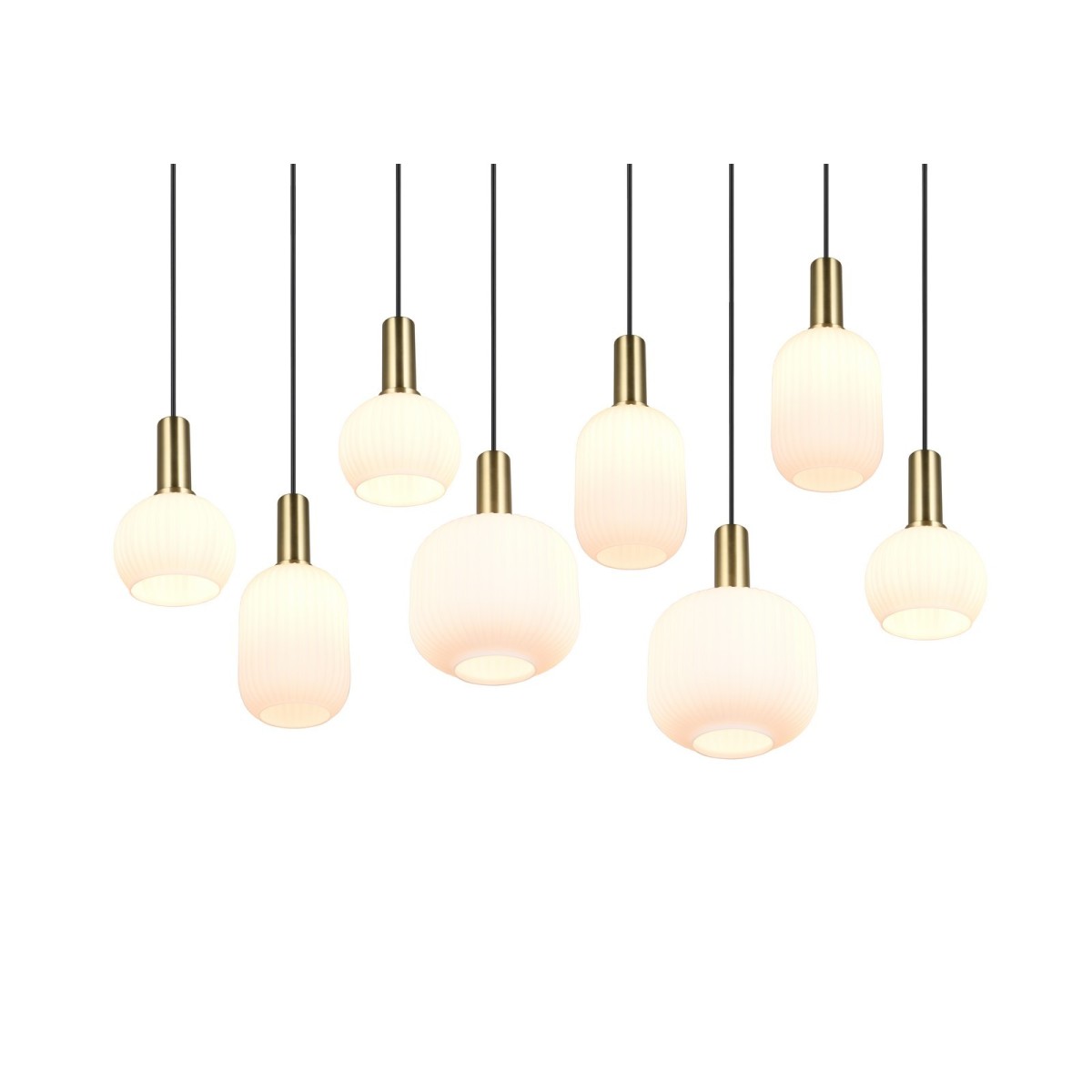 Nowoczesna lampa wisząca Trio DIVA 319800808