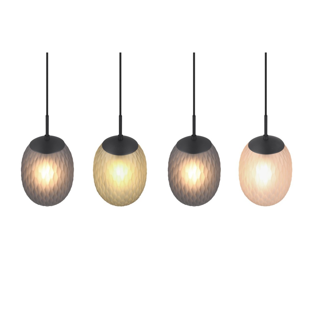 Nowoczesna lampa wisząca Trio FACETTE 364200417
