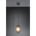 Nowoczesna lampa wisząca Trio FACETTE 364200154