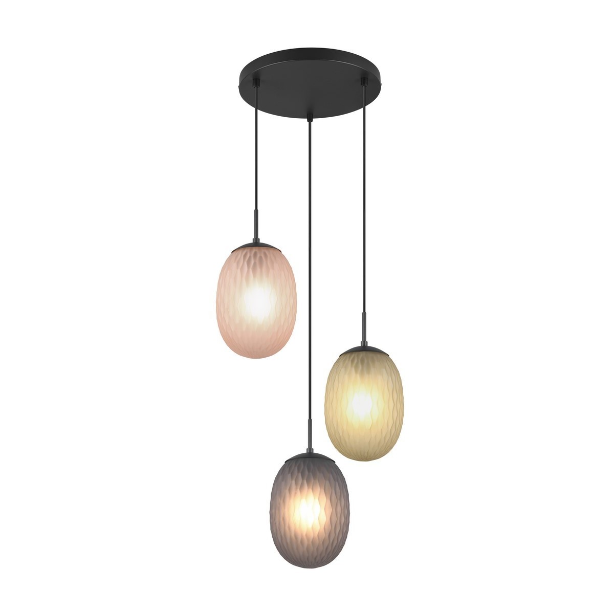 Nowoczesna lampa wisząca Trio FACETTE 364230317