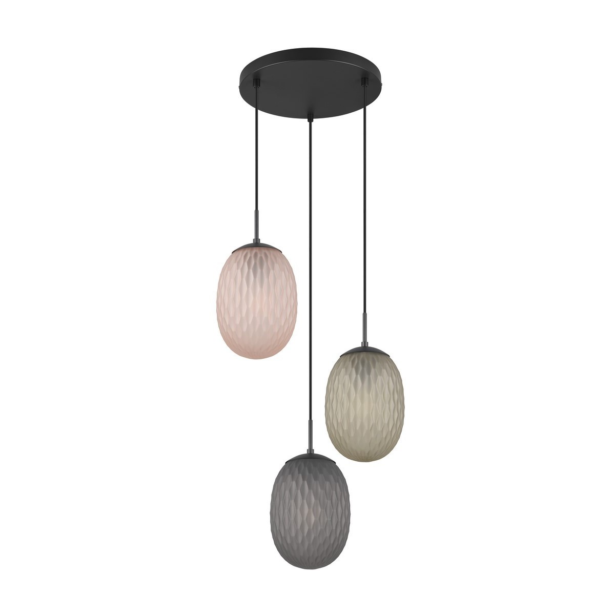 Nowoczesna lampa wisząca Trio FACETTE 364230317