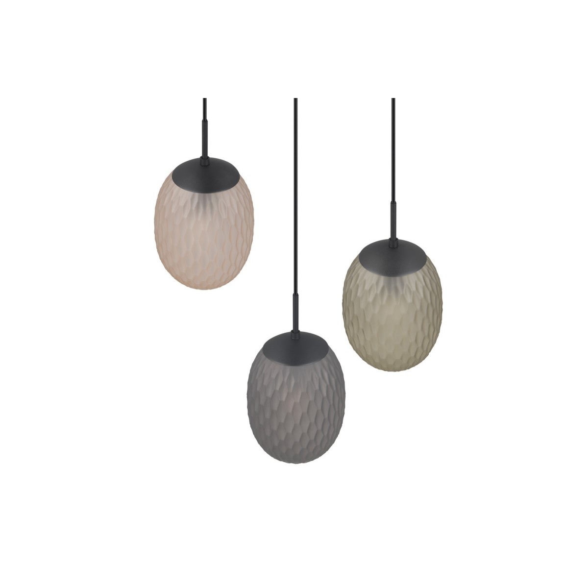 Nowoczesna lampa wisząca Trio FACETTE 364230317