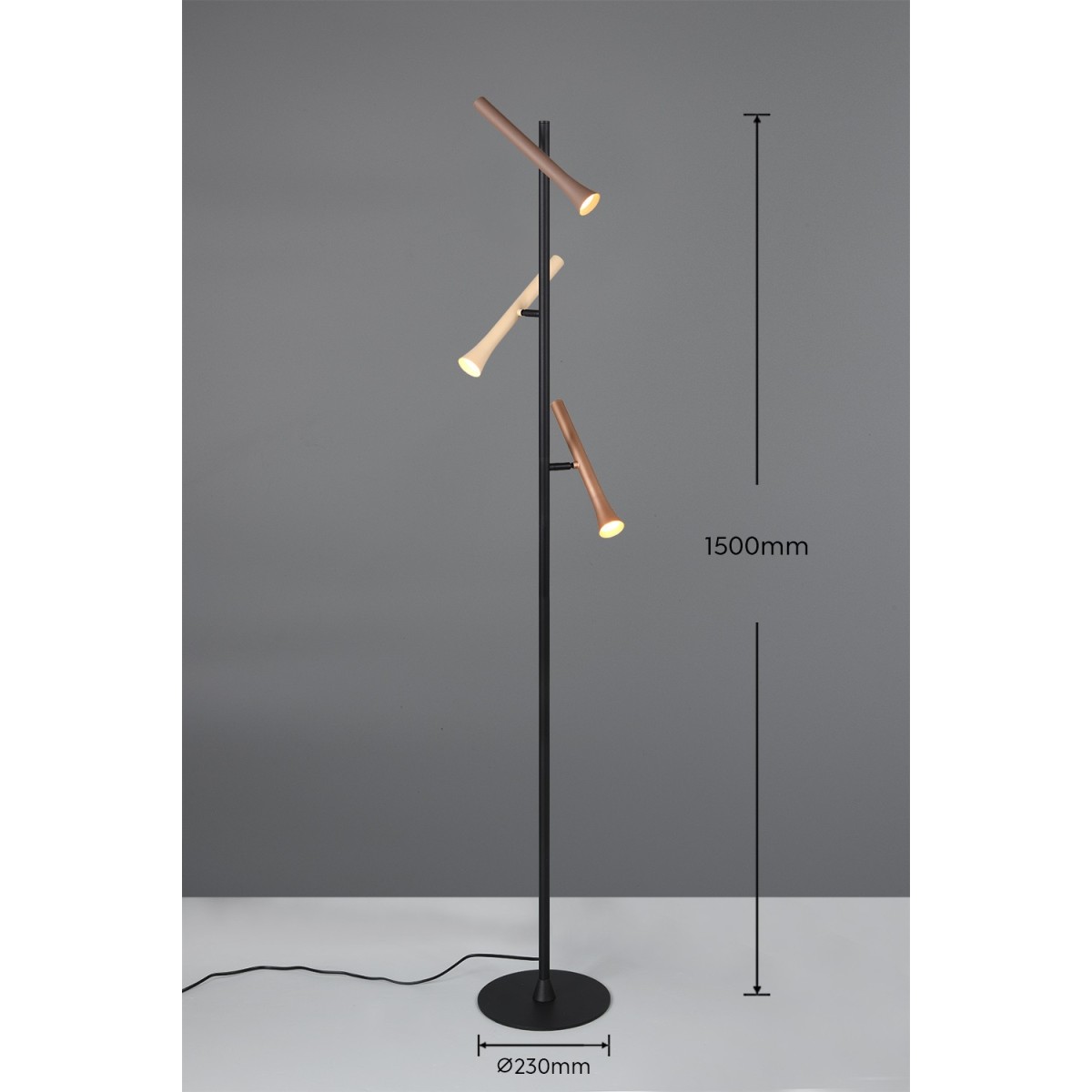 Lampa podłogowa Trio FIATO 452010317
