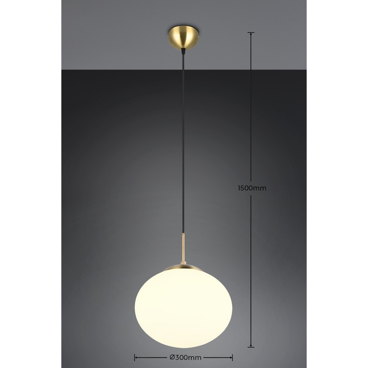 Nowoczesna lampa wisząca Trio FOMENTO 363100108