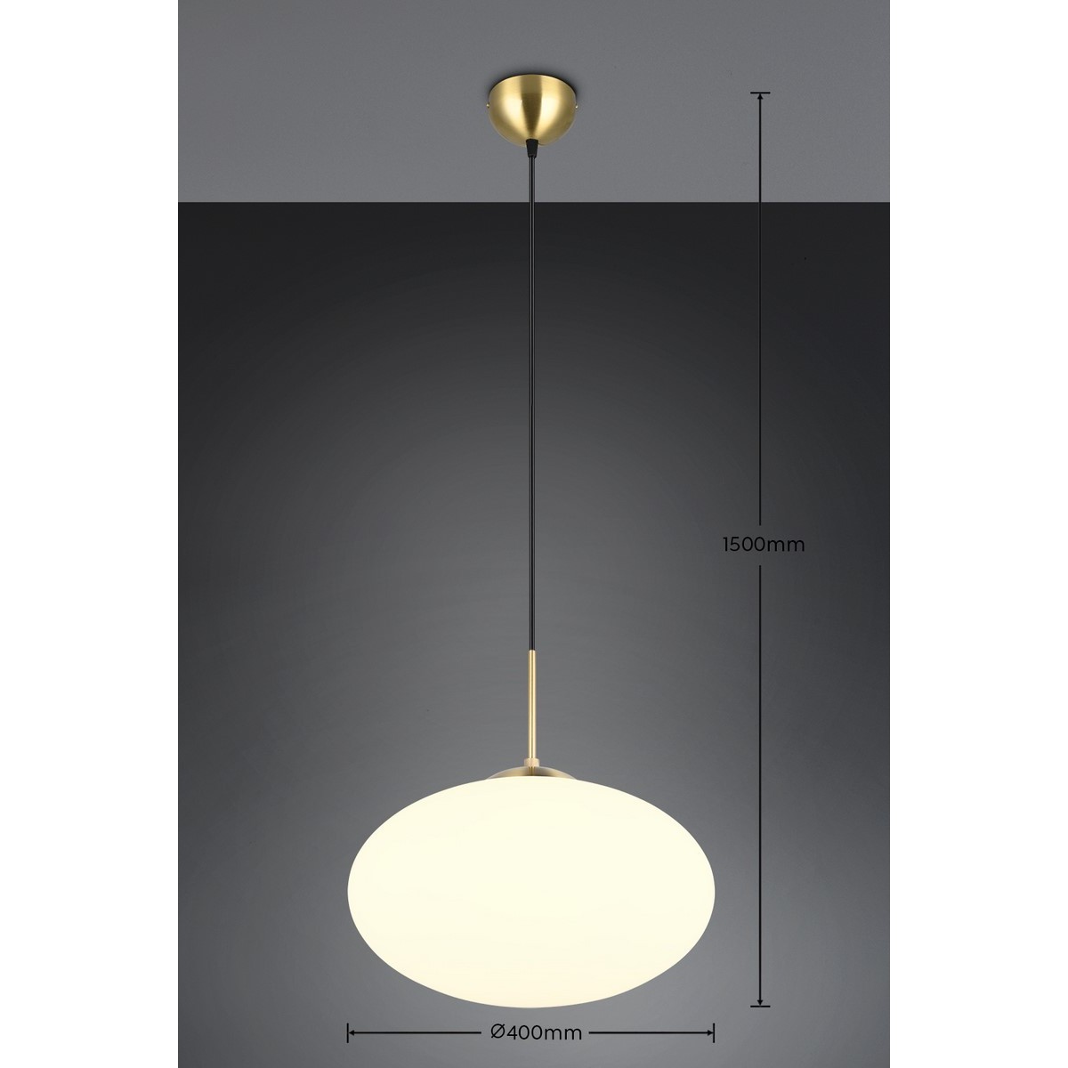 Nowoczesna lampa wisząca Trio FOMENTO 363190108