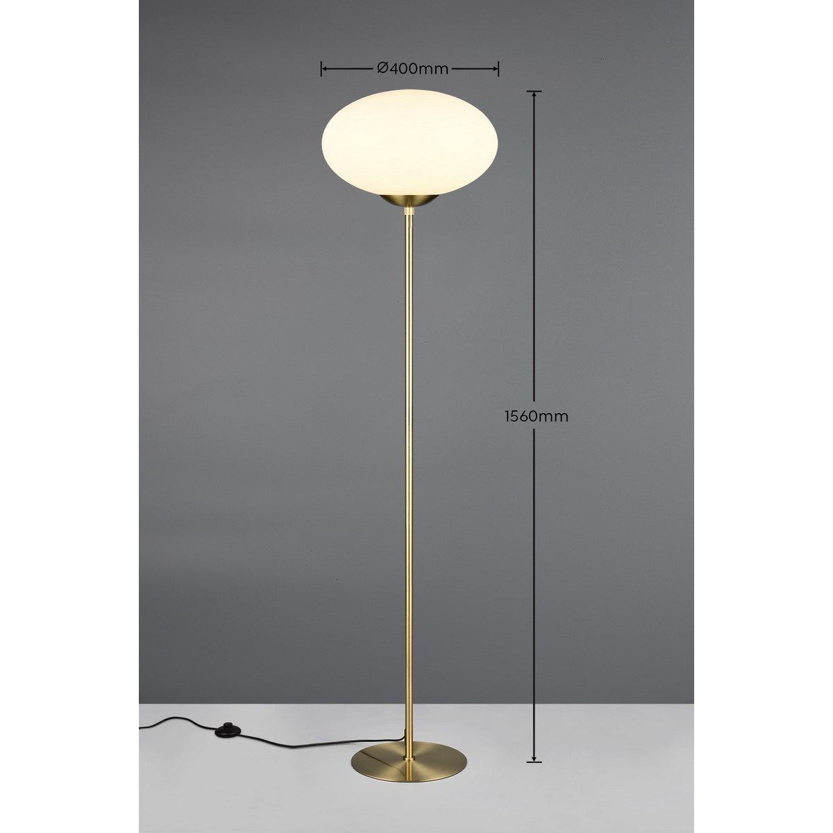 Lampa podłogowa Trio FOMENTO 463100108