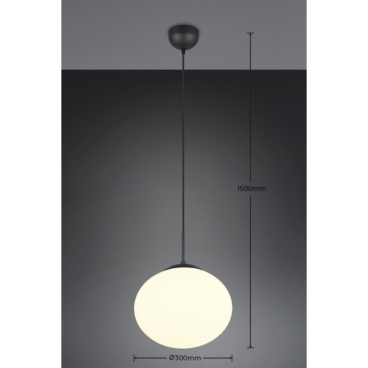 Nowoczesna lampa wisząca Trio FOMENTO 363100132