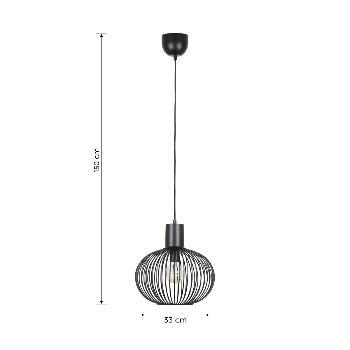 Nowoczesna lampa wisząca Trio GILA 365790132
