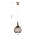 Nowoczesna lampa wisząca Trio SORAYA 365430104