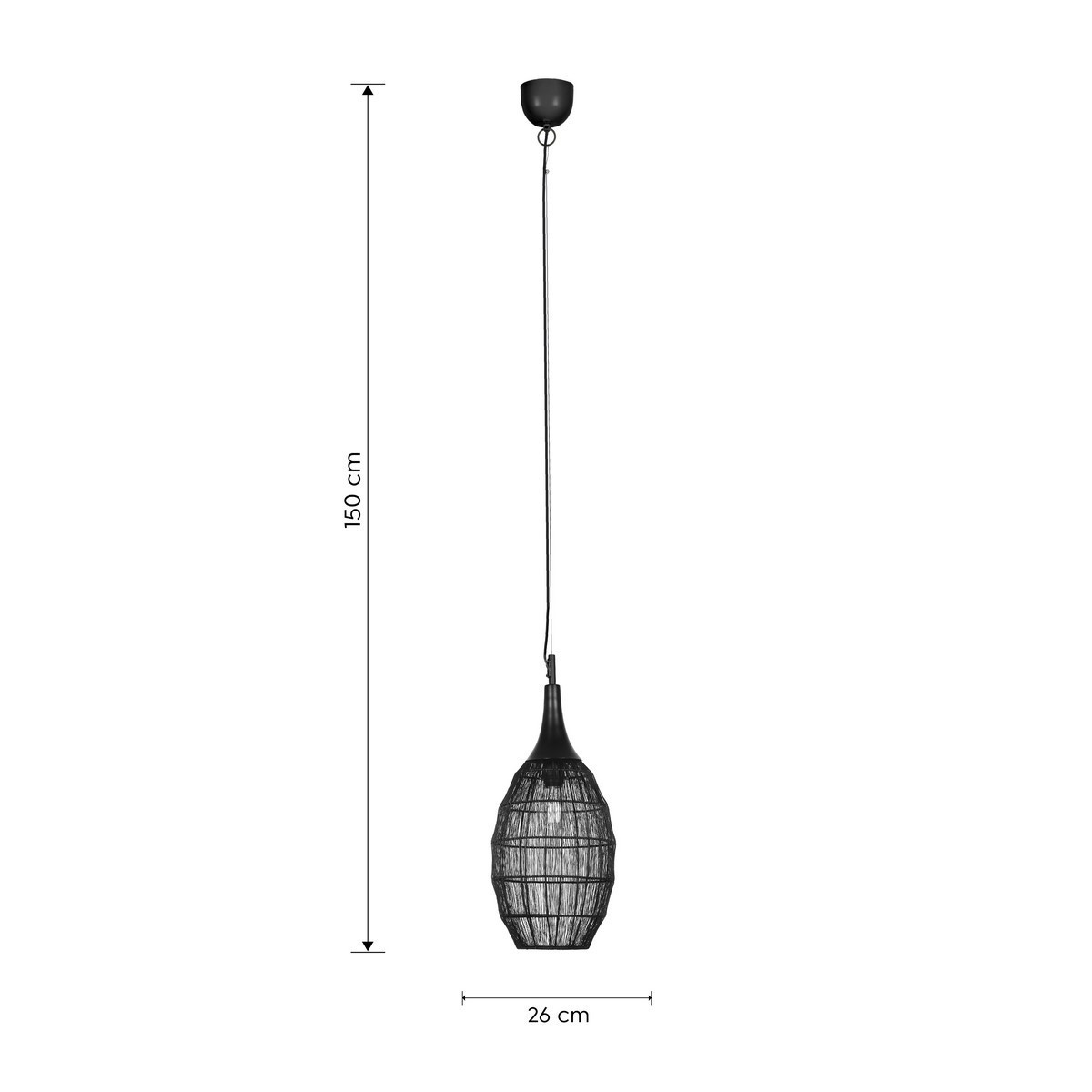 Nowoczesna lampa wisząca Trio SORAYA 365420132