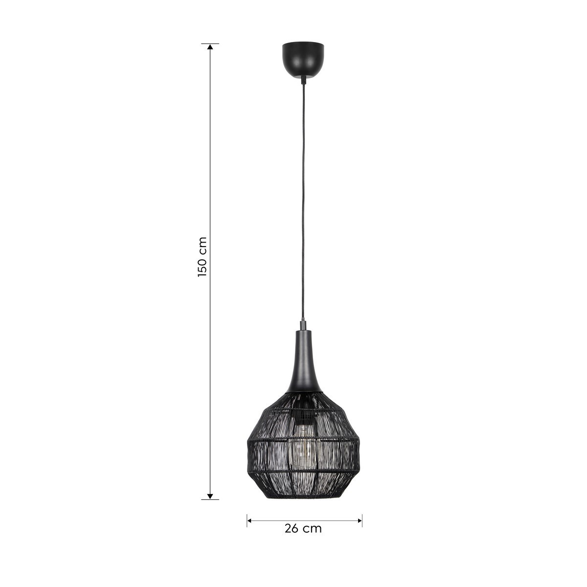 Nowoczesna lampa wisząca Trio SORAYA 365430132
