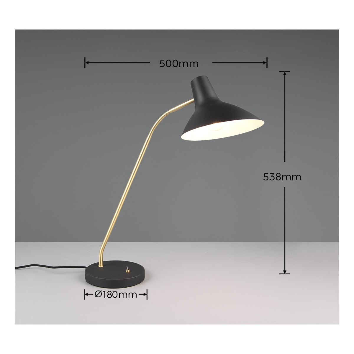 Lampa biurkowa - nocna Trio TRAVELLER 563400180