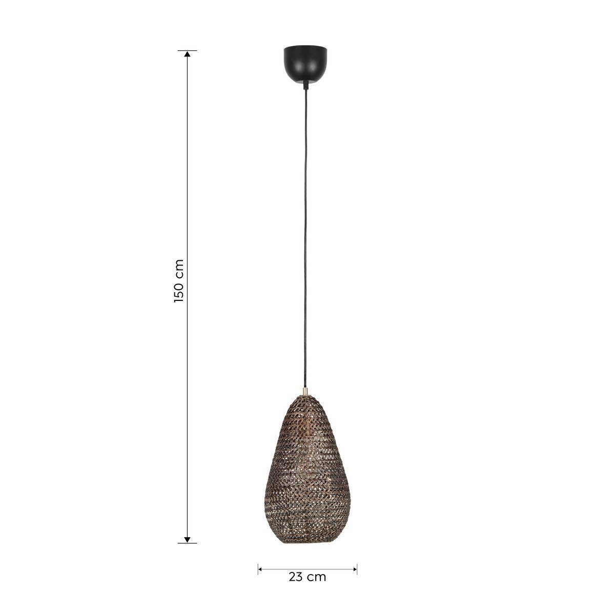 Nowoczesna lampa wisząca Trio ZIVA 365300104