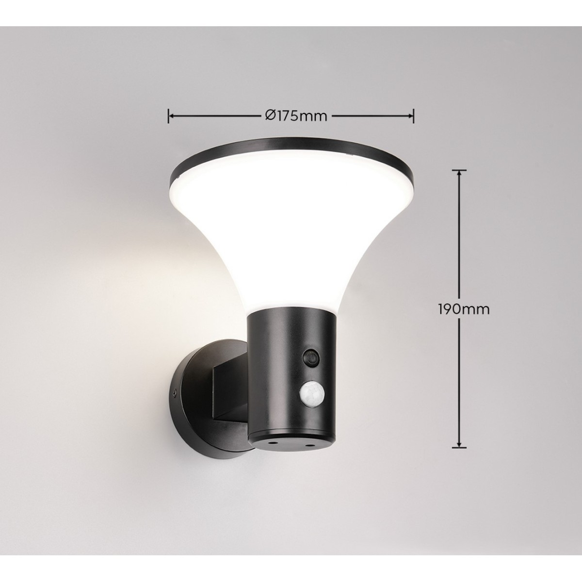 Nowoczesna lampa ogrodowa RL GORDA R24676132