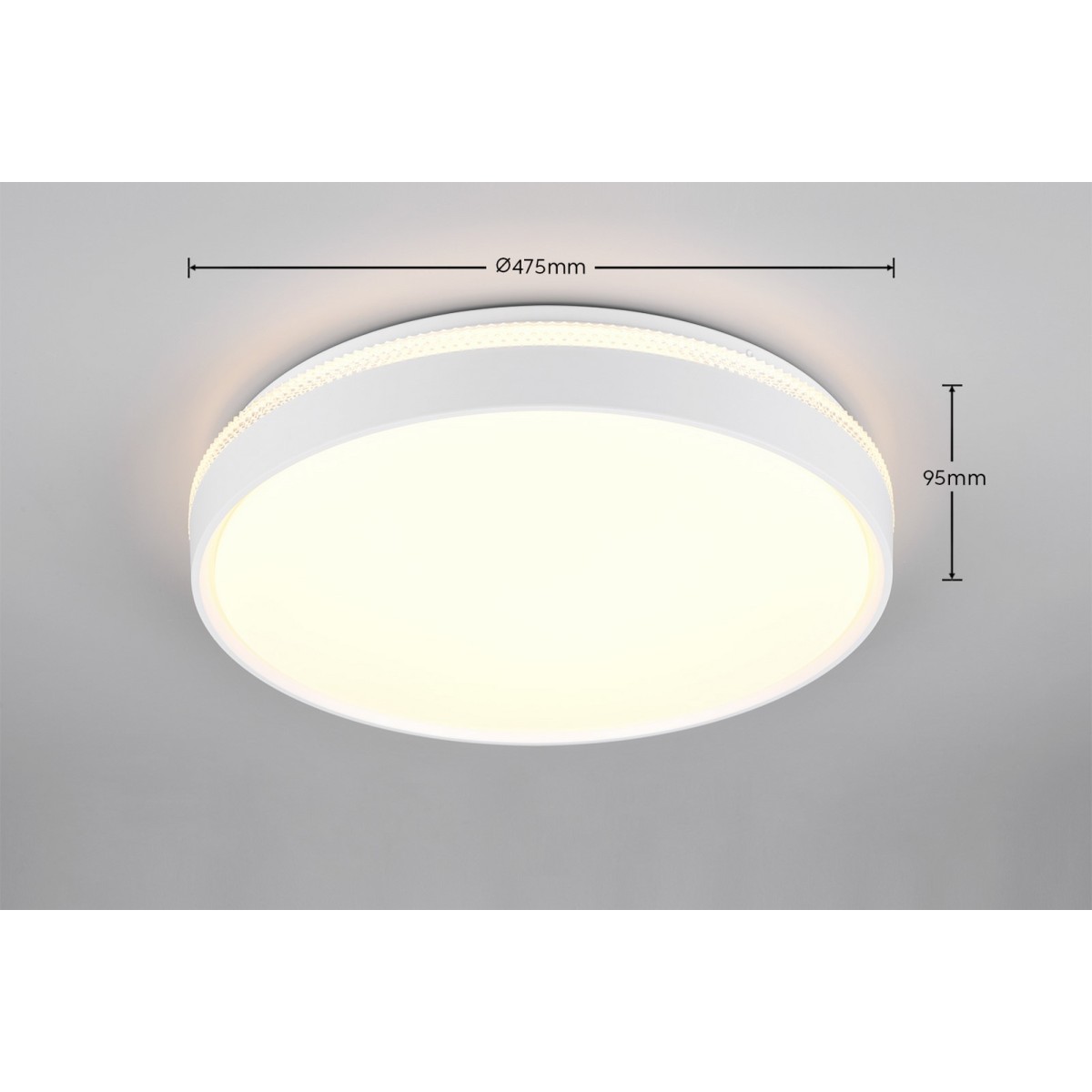 Nowoczesna lampa sufitowa RL SPACY R64851131