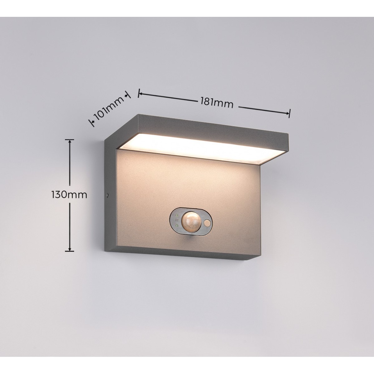 Kinkiet ogrodowy Trio BLYDE HYBRID 253569142