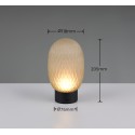 Lampa biurkowa - nocna Trio FACETTE 564210115