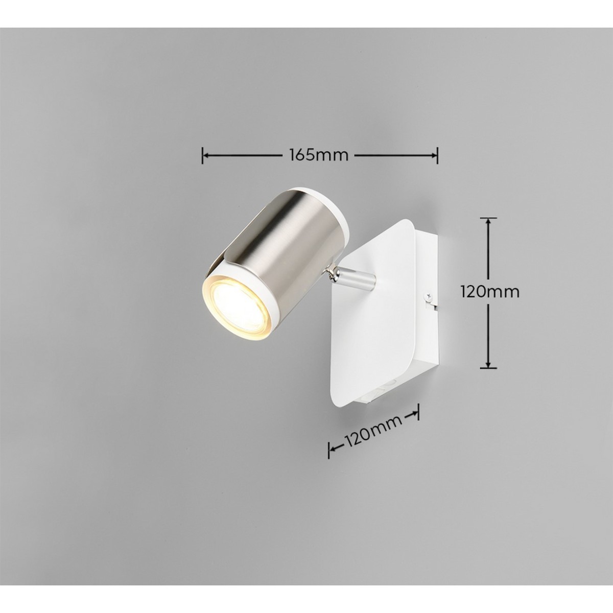 Nowoczesny kinkiet Trio GILLAN 814570107