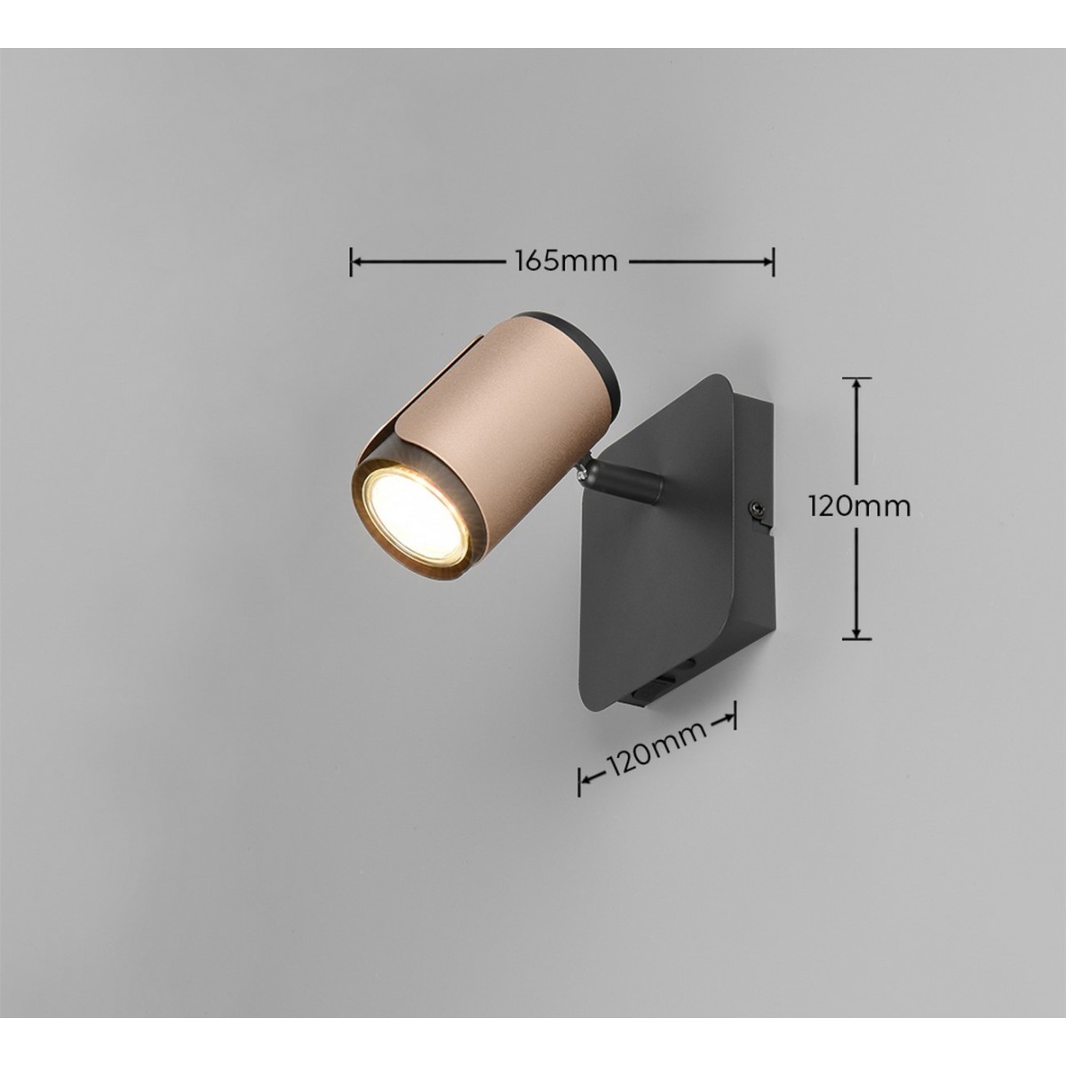 Nowoczesny kinkiet Trio GILLAN 814570165