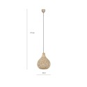 Nowoczesna lampa wisząca Trio JANNE 366790136