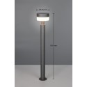 Lampa ogrodowa Trio MACKENZIE 430561142