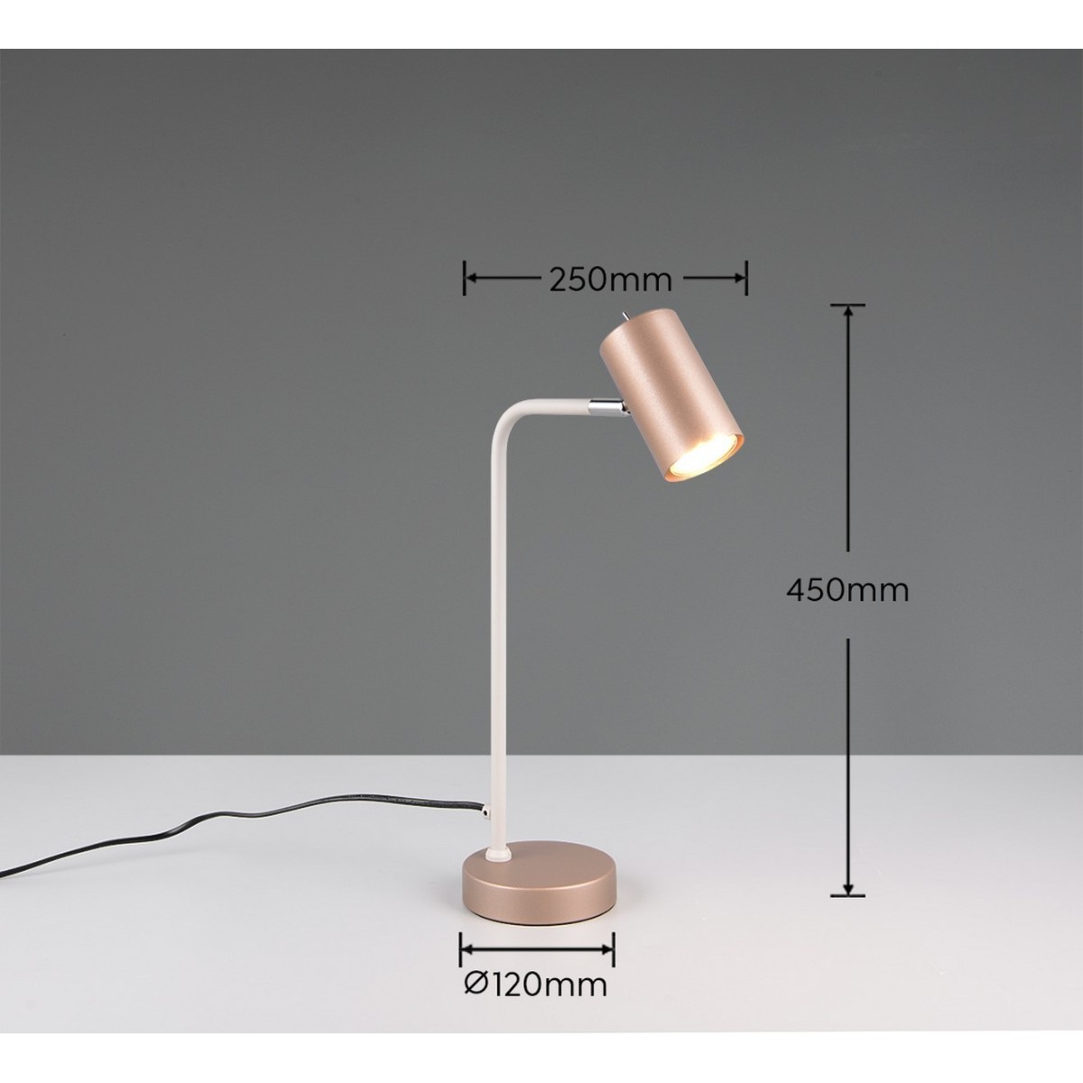 Lampa biurkowa - nocna Trio MARLEY 512400165