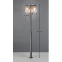Lampa ogrodowa Trio SAMBESI 404160342