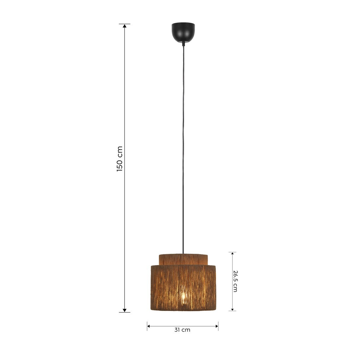 Nowoczesna lampa wisząca Trio SMILLA 366800136