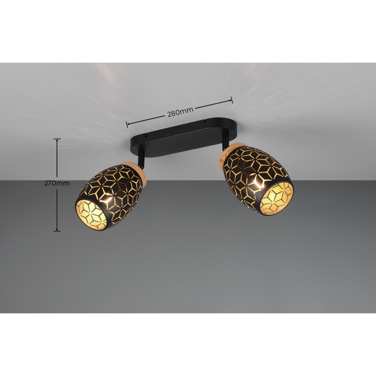 Nowoczesny kinkiet RL BIDAR R81572080