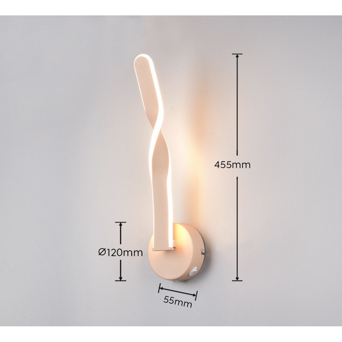 Nowoczesny kinkiet RL GINKO R25791766
