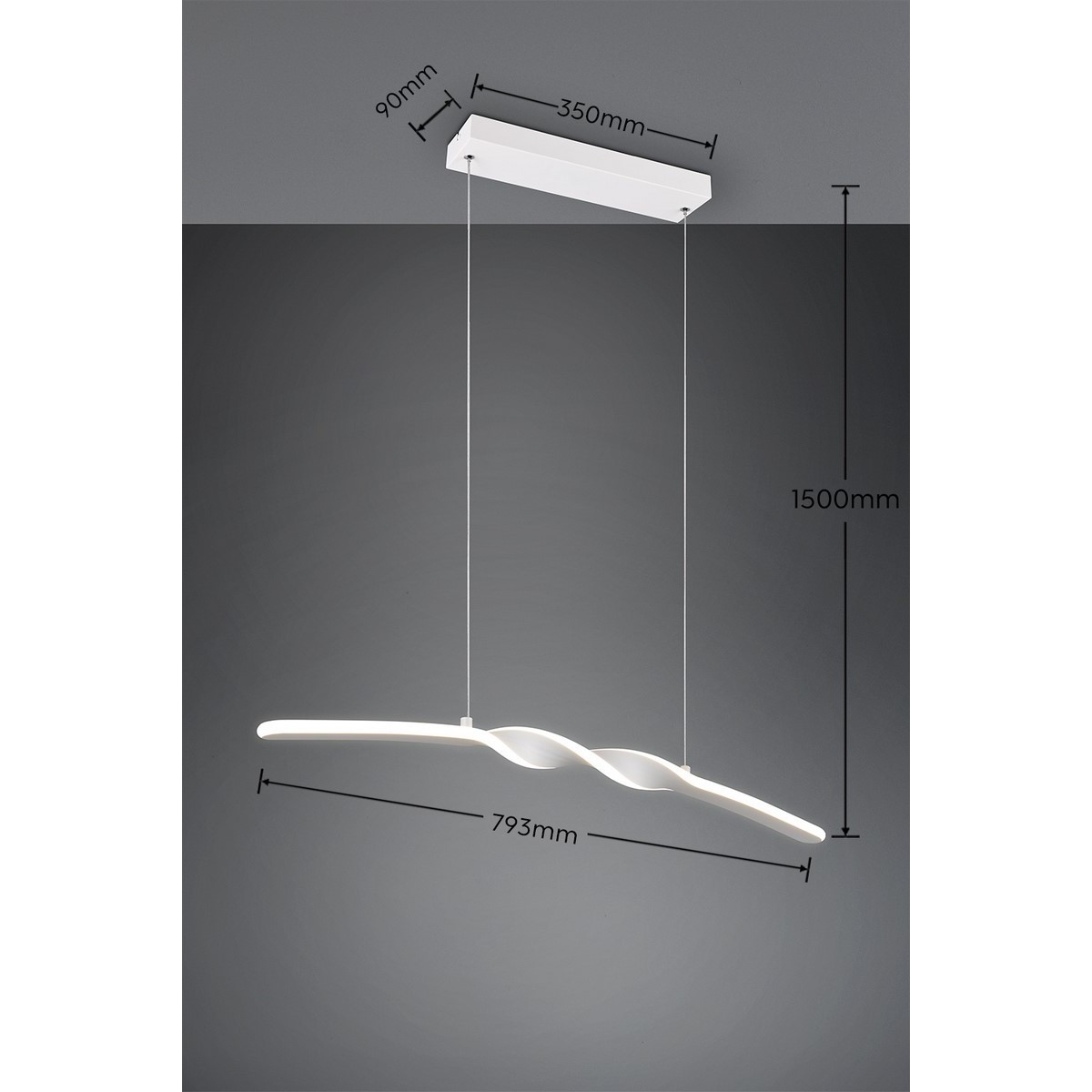 Nowoczesna lampa wisząca RL GINKO R35791131