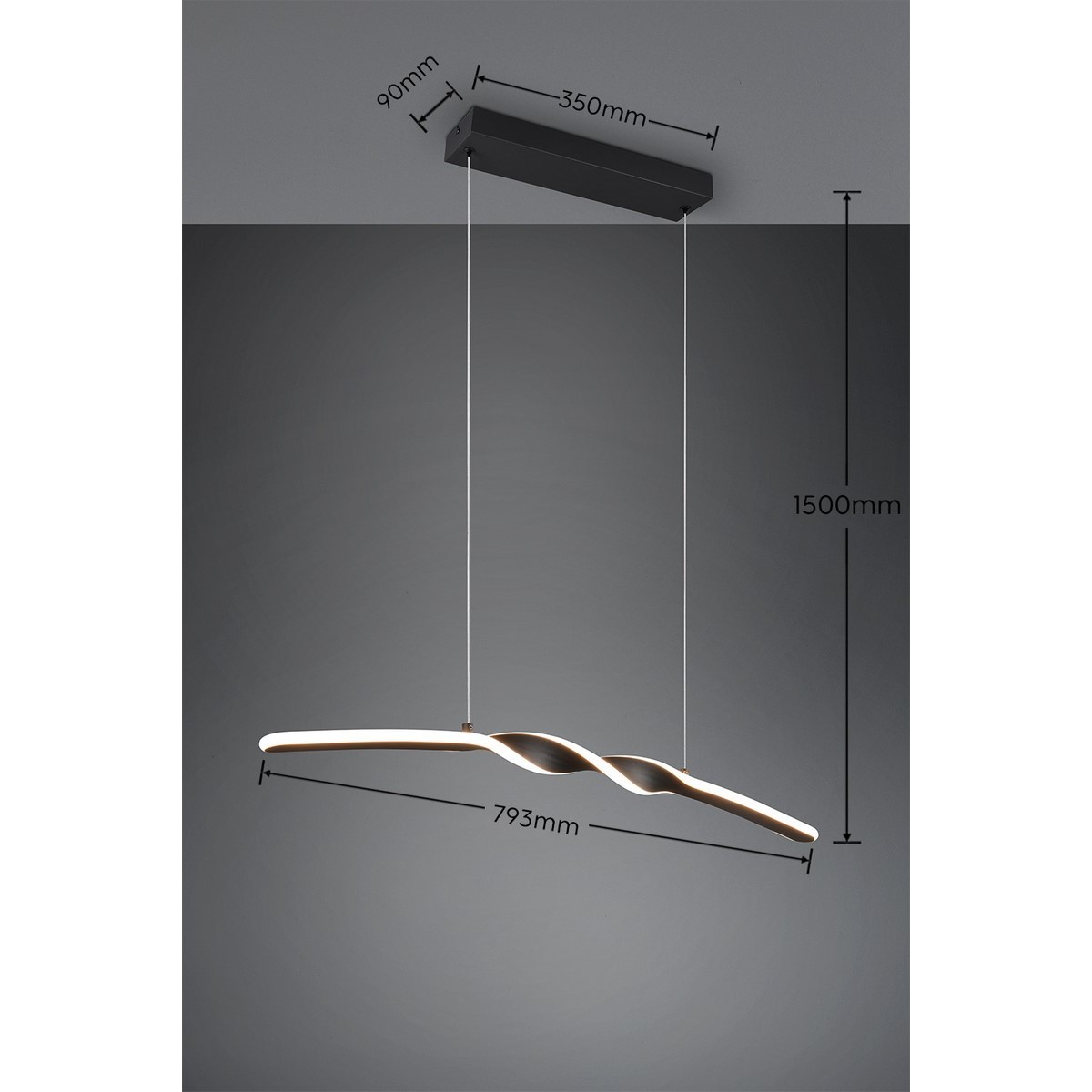 Nowoczesna lampa wisząca RL GINKO R35791132